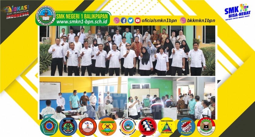 Kunjungan Kerja Komisi IV DPRD Provinsi Kalimantan Timur ke SMK Negeri 1 Balikpapan